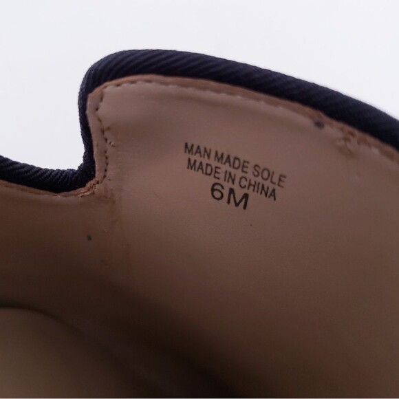 Ann Taylor Metallic Glitter Pom Pom Silver Black Mules - Picture 8 of 11